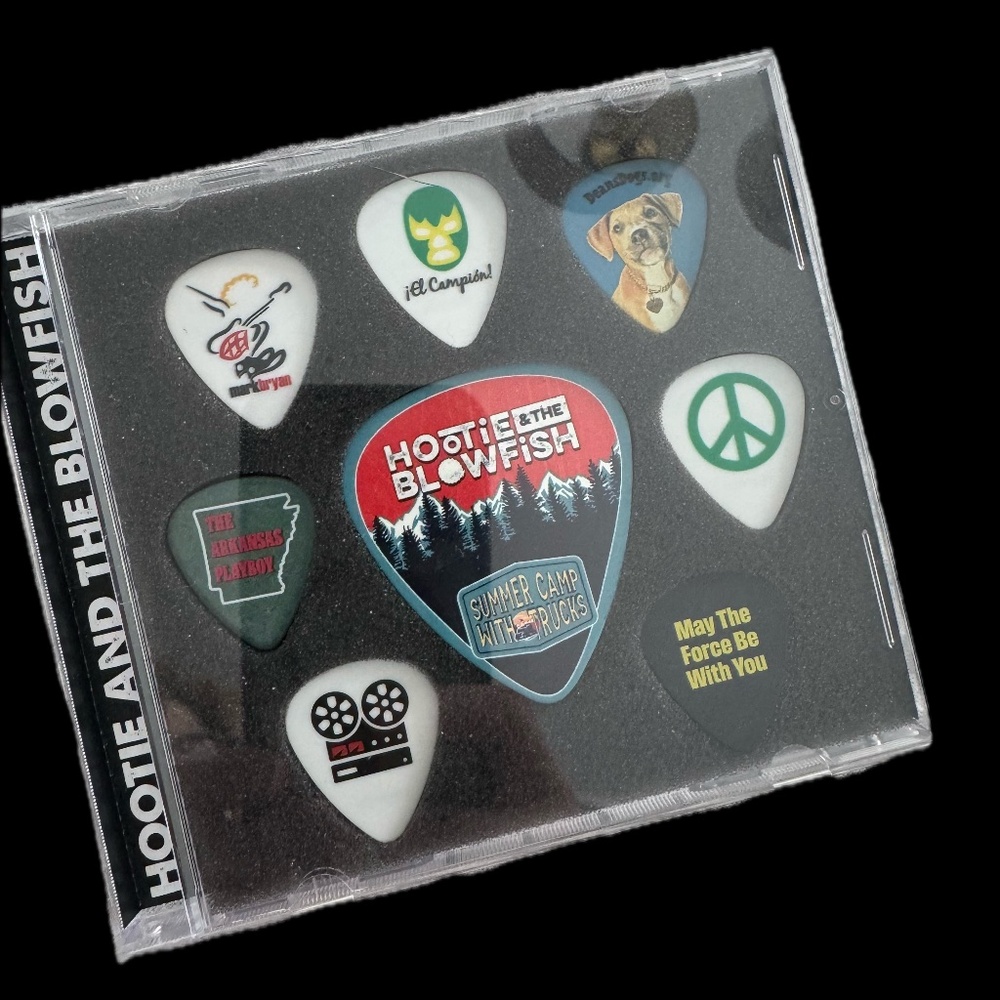New Hootie and the Blowfish Guitar Picks - Summer Camp With Trucks Tour